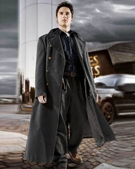 Captain Jack Harkness Torchwood Double Breasted Coat Captain Jack Harkness Torchwood Double Breasted Coat