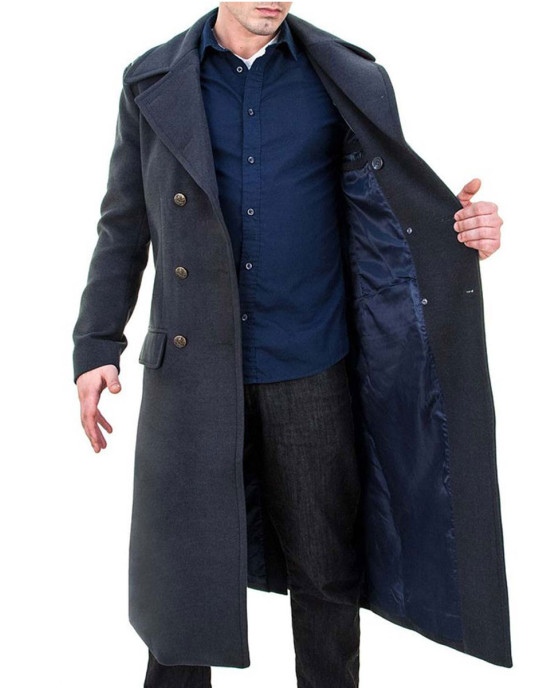 Captain Jack Harkness Torchwood Double Breasted Coat Captain Jack Harkness Torchwood Double Breasted Coat