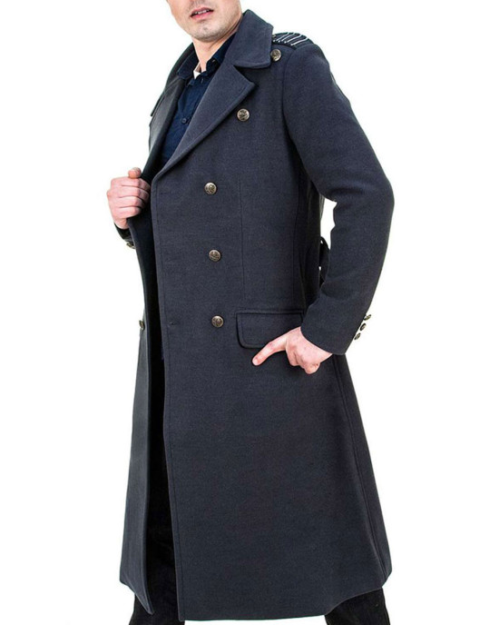 Captain Jack Harkness Torchwood Double Breasted Coat Captain Jack Harkness Torchwood Double Breasted Coat