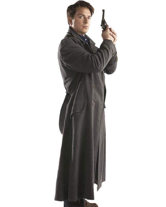 Captain Jack Harkness Torchwood Double Breasted Coat Captain Jack Harkness Torchwood Double Breasted Coat
