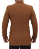 Cardiff Mens Brown Wool Coat Cardiff Mens Brown Wool Coat