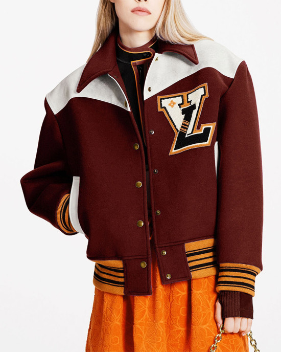 Cashgora LV Varsity Jacket