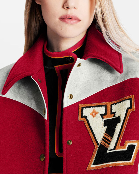 Cashgora LV Varsity Jacket