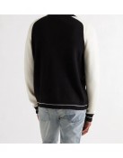 Cashmere Cardigan Black Varsity