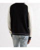 Cashmere Cardigan Black Varsity
