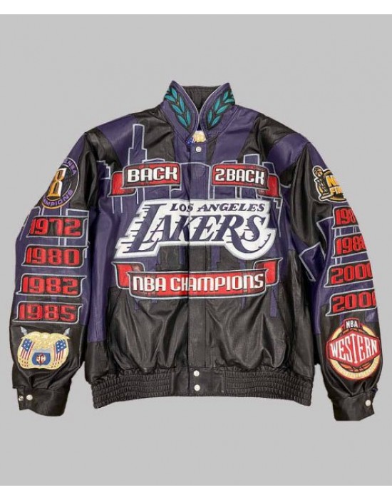 Championship LA Lakers 2001 Back 2 Back Jacket