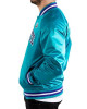 Charlotte Hornets Lightweight Satin Bomber Jacket Charlotte Hornets Lightweight Satin Bomber Jacket