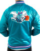 Charlotte Hornets Lightweight Satin Bomber Jacket Charlotte Hornets Lightweight Satin Bomber Jacket
