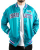 Charlotte Hornets Lightweight Satin Bomber Jacket Charlotte Hornets Lightweight Satin Bomber Jacket