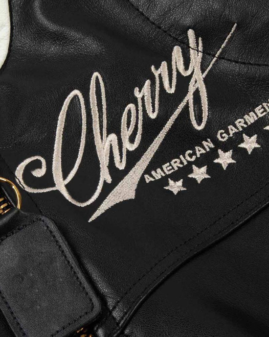 Cherry Vanson Star Leather Jacket Cherry Vanson Star Leather Jacket
