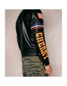 Cherry Vanson Star Leather Jacket