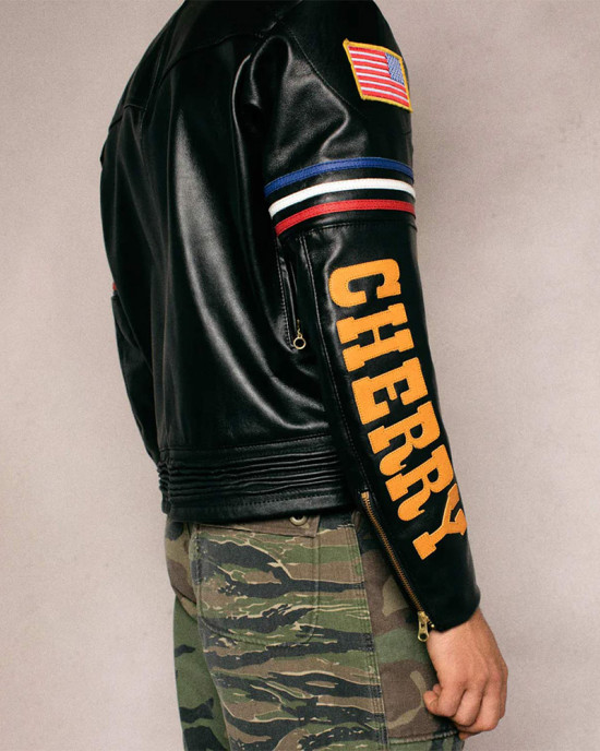 Cherry Vanson Star Leather Jacket Cherry Vanson Star Leather Jacket