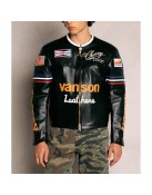 Cherry Vanson Star Leather Jacket