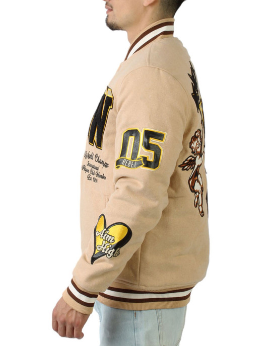 Cherub Rock Rebel Minds Varsity Jacket
