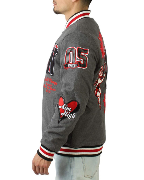 Cherub Rock Rebel Minds Varsity Jacket