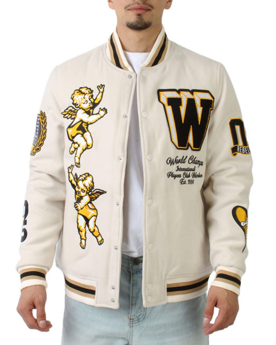 Cherub Rock Rebel Minds Varsity Jacket