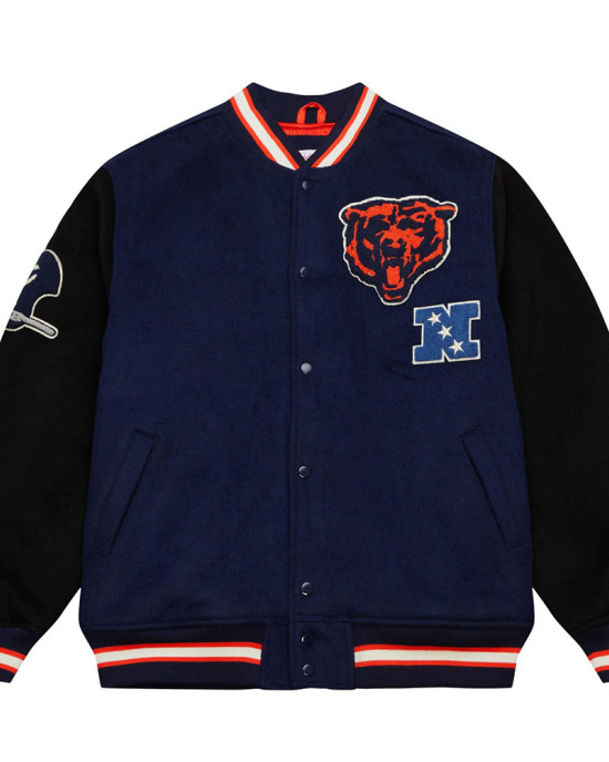 Chicago Bears Team Legacy Varsity Jacket Chicago Bears Team Legacy Varsity Jacket