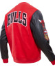 Chicago Bulls Classic Red Wool And Leather Varsity Jacket Chicago Bulls Classic Red Wool And Leather Varsity Jacket