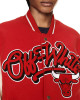 Chicago Bulls Off-White Varsity Jacket