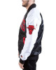Chicago Bulls Satin Tri-Color Jacket Chicago Bulls Satin Tri-Color Jacket