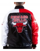 Chicago Bulls Satin Tri-Color Jacket