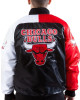 Chicago Bulls Satin Tri-Color Jacket Chicago Bulls Satin Tri-Color Jacket