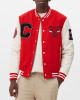 Chicago Bulls Varsity Red and Off White Jacket Chicago Bulls Varsity Red and Off White Jacket