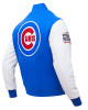Chicago Cubs Home Town Blue Wool Varsity Jacket Chicago Cubs Home Town Blue Wool Varsity Jacket