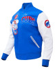 Chicago Cubs Home Town Blue Wool Varsity Jacket Chicago Cubs Home Town Blue Wool Varsity Jacket