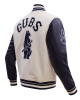 Chicago Cubs Retro Classic Navy Blue Wool Varsity Jacket Chicago Cubs Retro Classic Navy Blue Wool Varsity Jacket