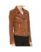 Chicago P.D. S07 Lisseth Chavez Suede Jacket