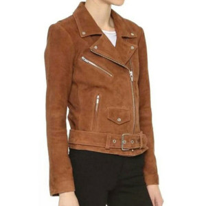 Chicago P.D. S07 Lisseth Chavez Suede Jacket