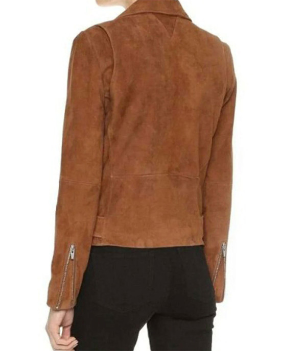 Chicago P.D. S07 Lisseth Chavez Suede Jacket Chicago P.D. S07 Lisseth Chavez Suede Jacket