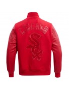 Chicago White Sox Classic Triple Red Wool Varsity Jacket