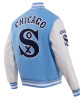 Chicago White Sox Retro Classic Blue Wool Varsity Jacket Chicago White Sox Retro Classic Blue Wool Varsity Jacket