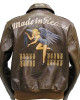 Chris Redfield Made in Heaven Air Force Flight Jacket Chris Redfield Made in Heaven Air Force Flight Jacket