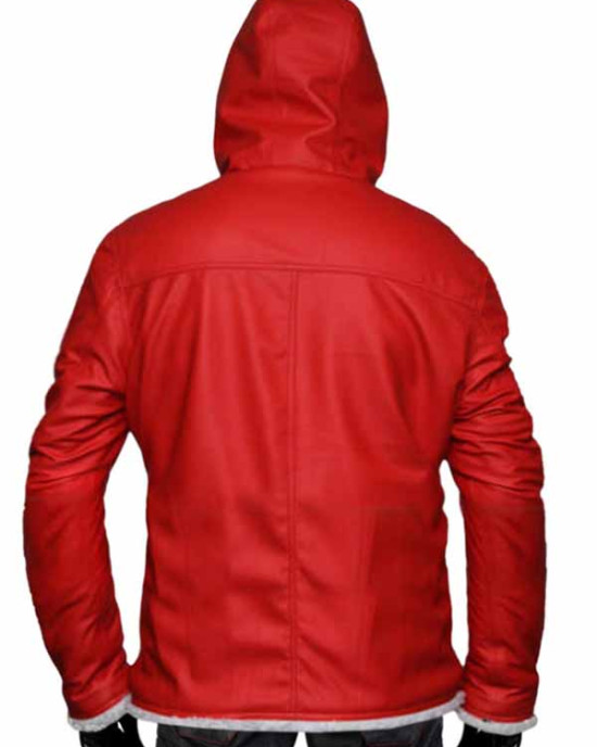 Christmas Santa Claus Leather Jacket Christmas Santa Claus Leather Jacket