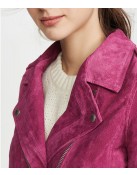 Chucky Alyvia Alyn Lind Pink Suede Jacket