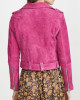 Chucky Alyvia Alyn Lind Pink Suede Jacket