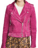 Chucky Alyvia Alyn Lind Pink Suede Jacket