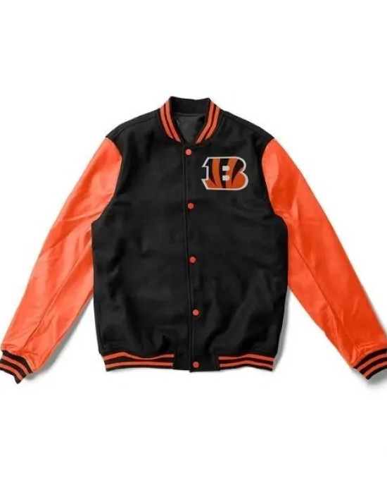 Cincinnati Bengals Letterman Jacket Cincinnati Bengals Letterman Jacket