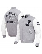 Classic Jackson State Tigers Varsity Gray Wool Jacket