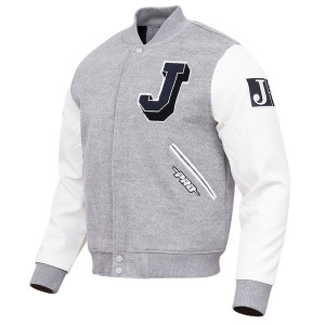 Classic Jackson State Tigers Varsity Gray Wool Jacket