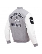 Classic Jackson State Tigers Varsity Gray Wool Jacket
