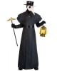 Classic Plague Doctor Halloween Black Wool Coat Classic Plague Doctor Halloween Black Wool Coat