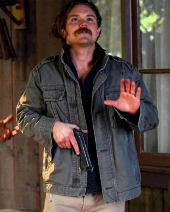 Clayne Crawford Lethal Weapon S03 Martin Riggs Cotton Green Jacket Clayne Crawford Lethal Weapon S03 Martin Riggs Cotton Green Jacket