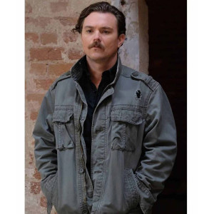 Clayne Crawford Lethal Weapon S03 Martin Riggs Cotton Green Jacket