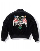 Clayton Patterson Skulls Supreme Velvet Jacket