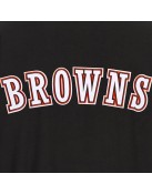 Cleveland Browns Varsity Black and Gray Wool Jacket