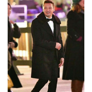 Clint Barton Hawkeye 2021 Jeremy Renner Fur Coat